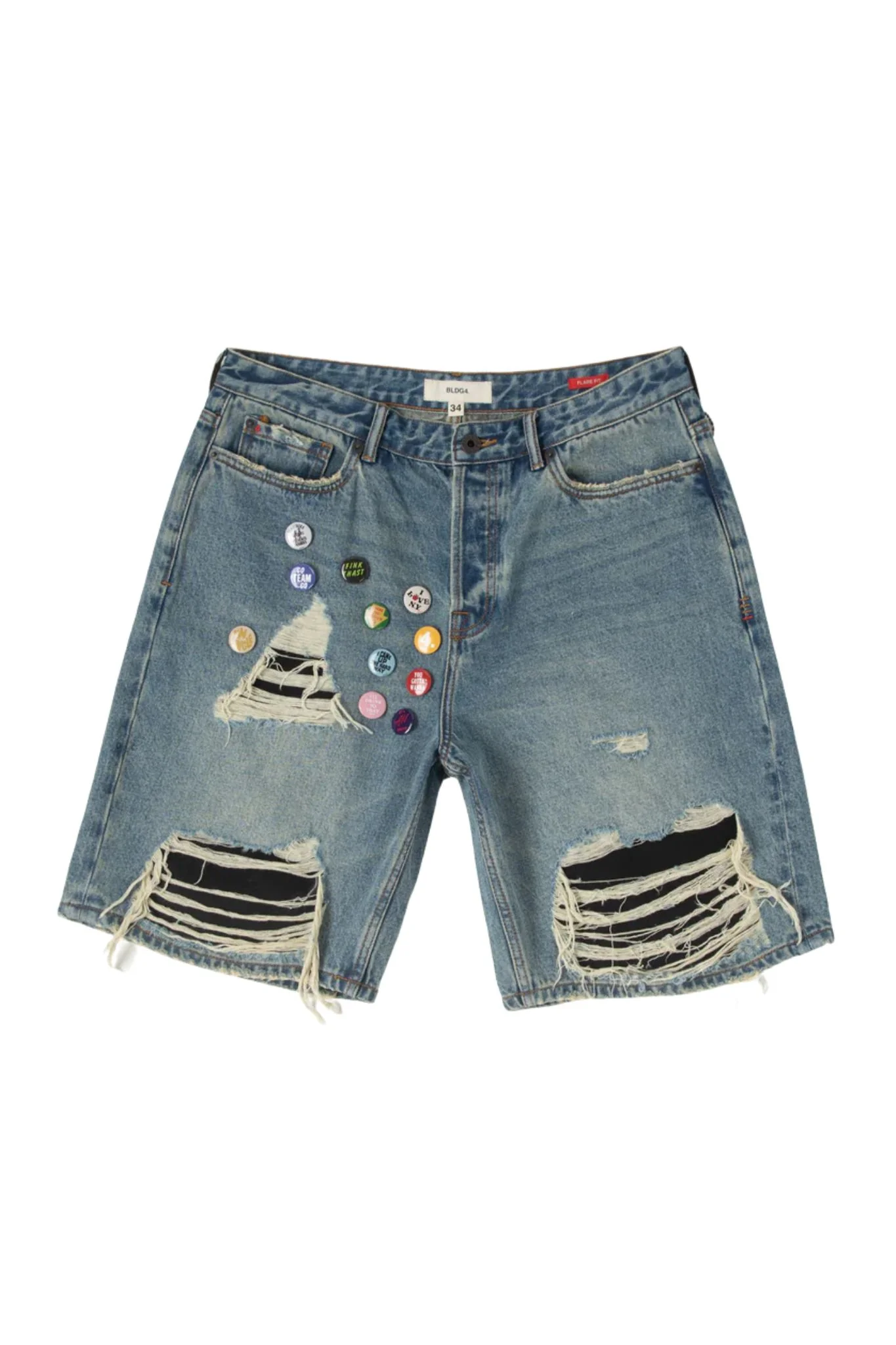 BLDG4 | PIN BOY JEAN SHORT