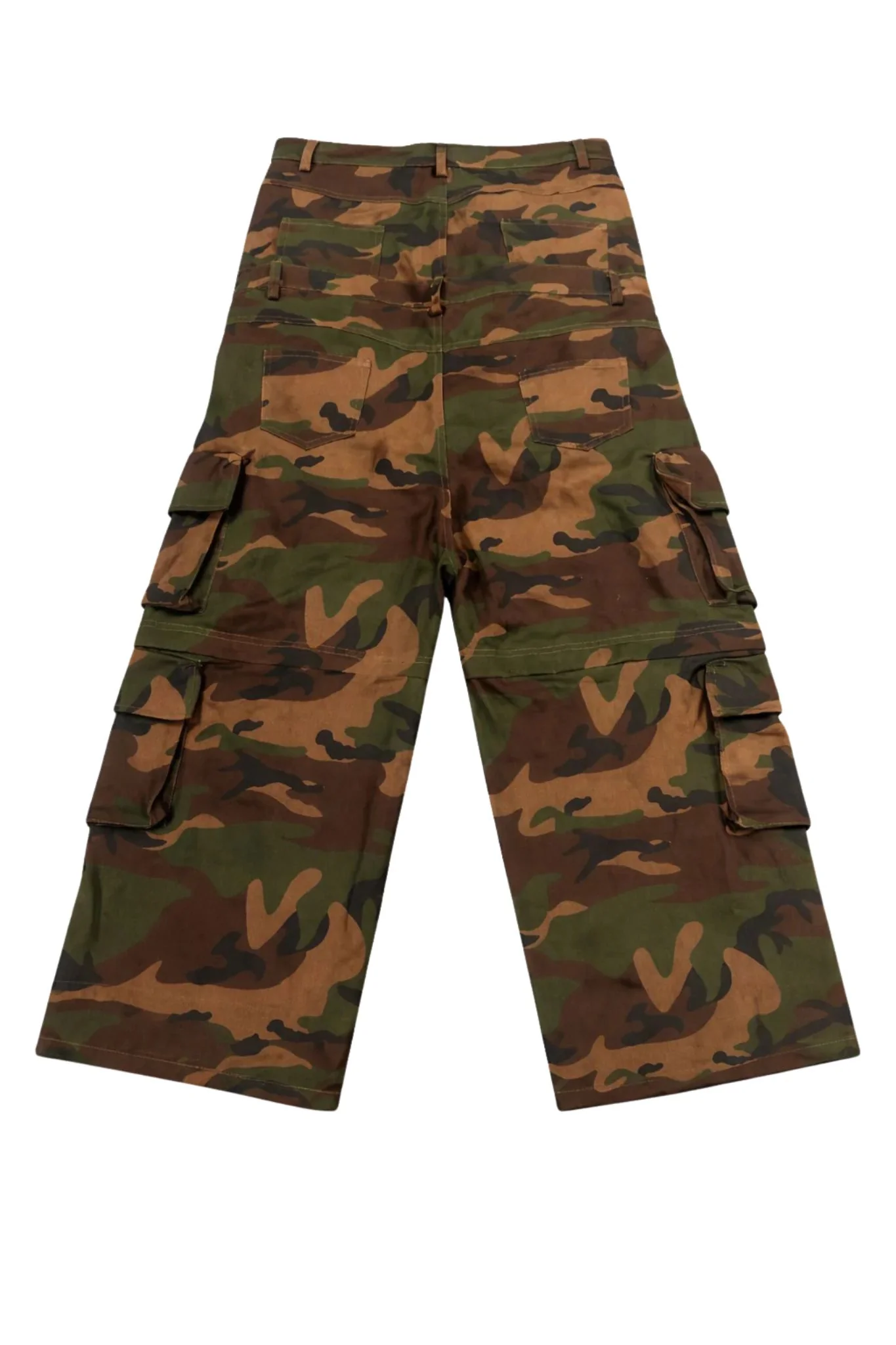 BUILT OF HEARTBREAK - V2 Double Waist Camo Cargo - Image 2