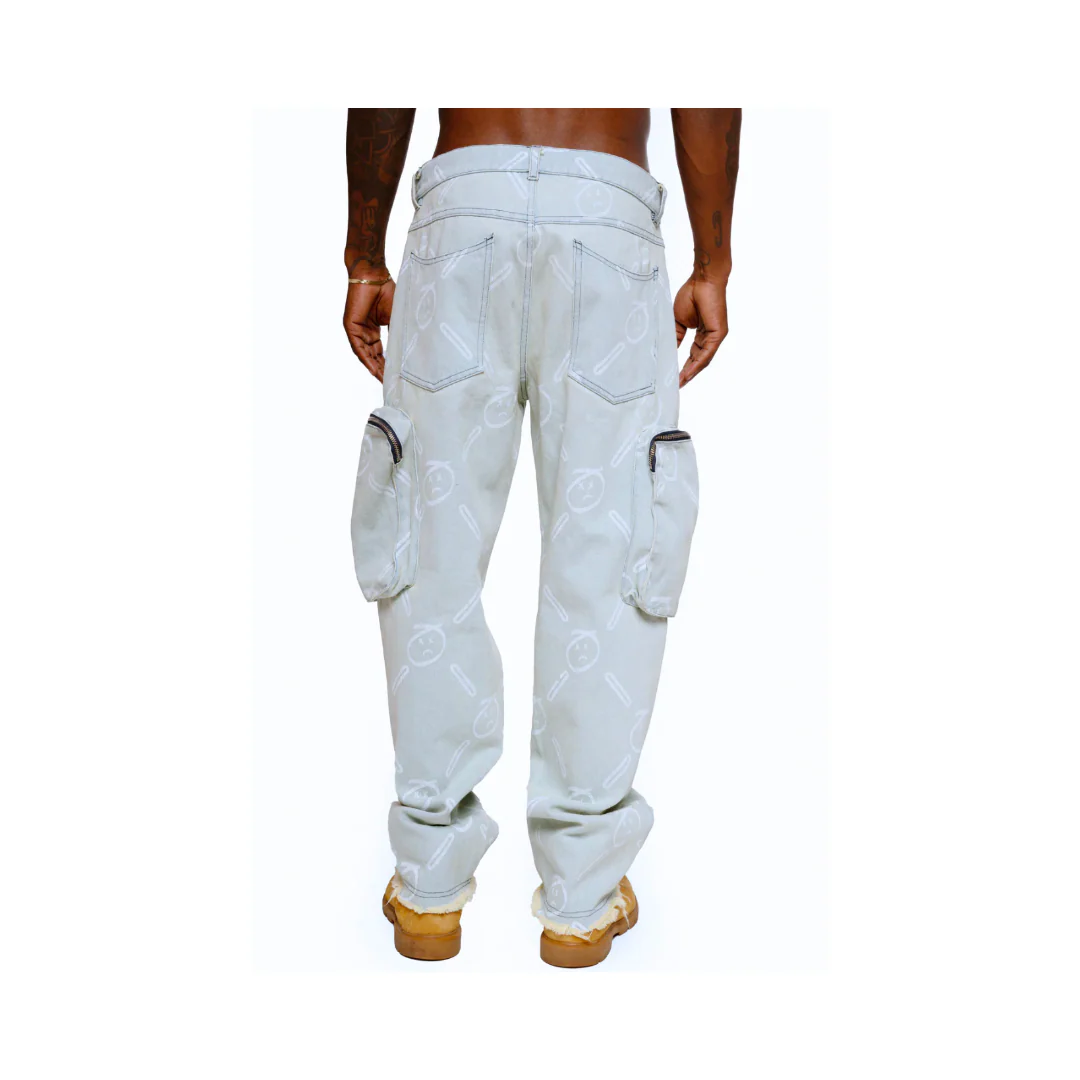 DON'T LET MOM FIND OUT MONO.LT MONOGRAM LIGHTWASH - Image 2
