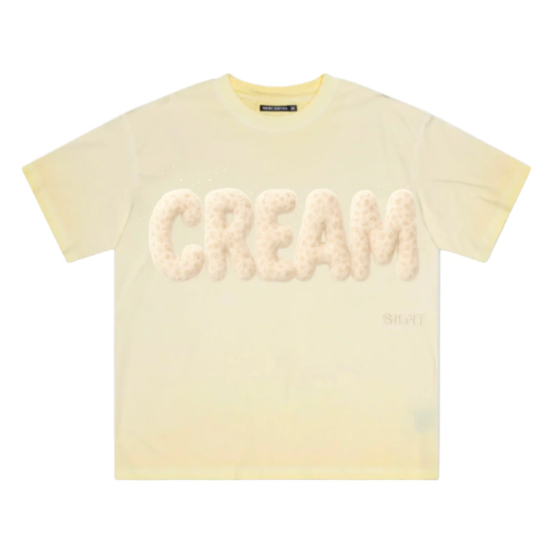 Cream Graphic Tee