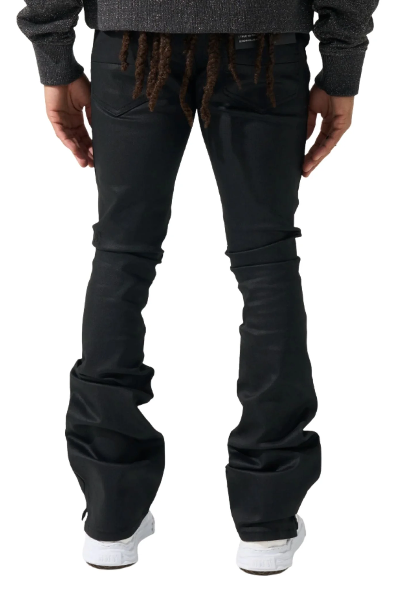 SERENEDE | "Caviar" Wax Stacked Jeans - Image 2