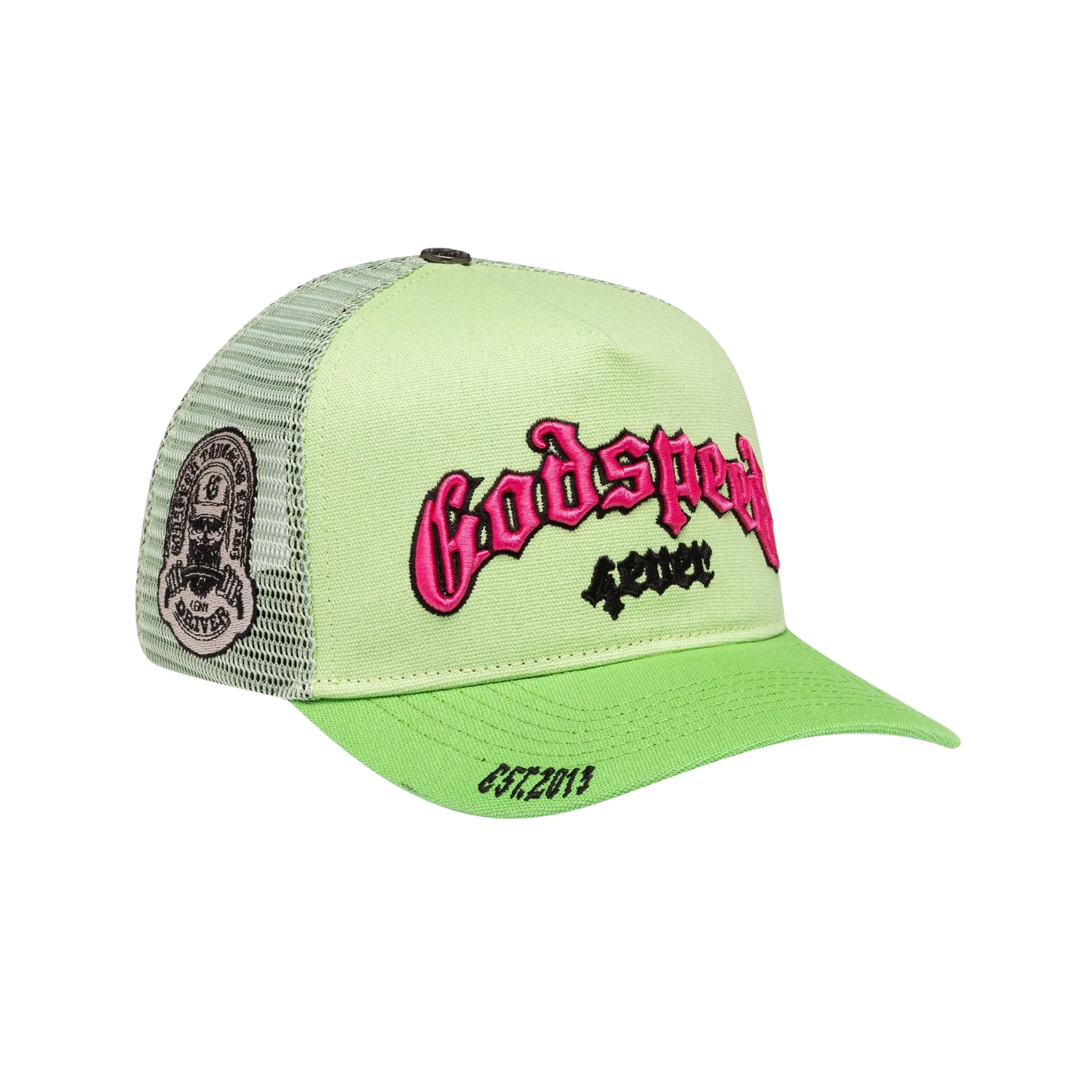 GODSPEED GS LIME Forever Trucker Hat - Image 3
