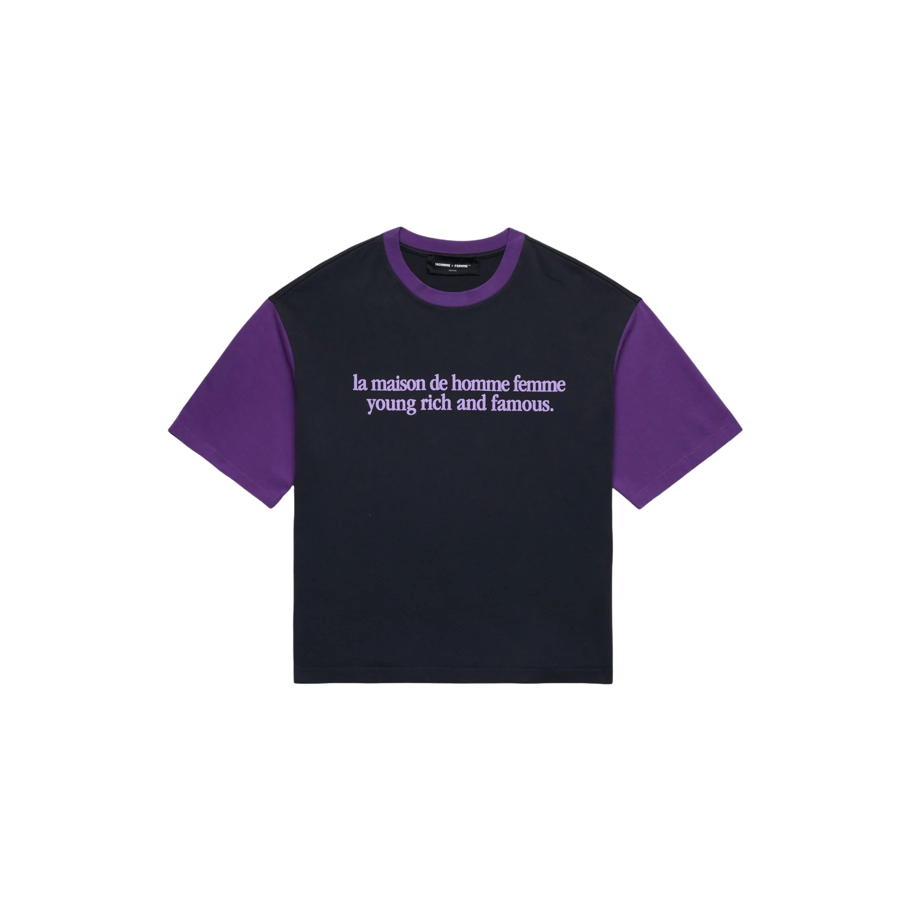 HOMME+FEMME Destroyed Maison Tee