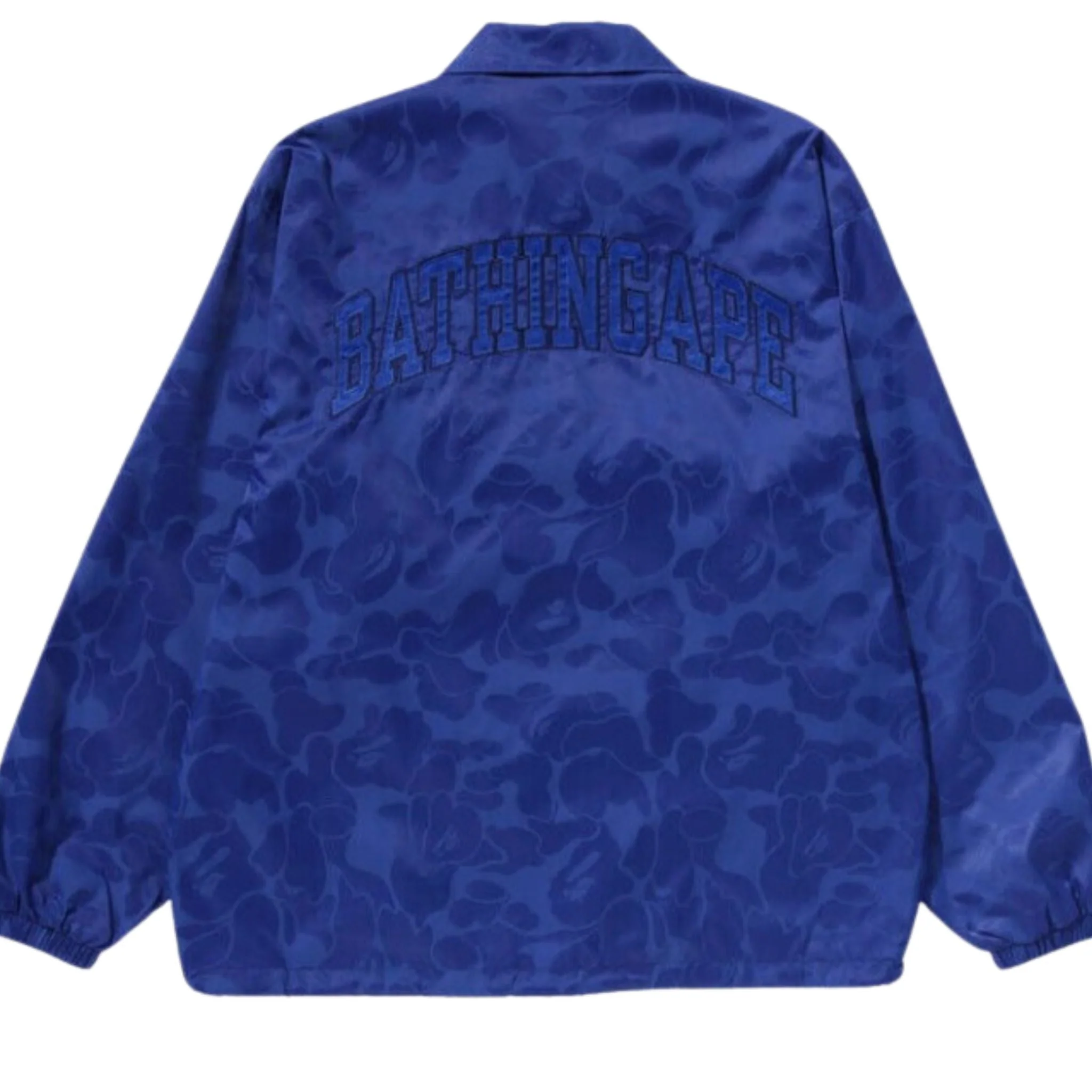 BAPE TONAL SOLID CAMO COACH JACKET - Image 4
