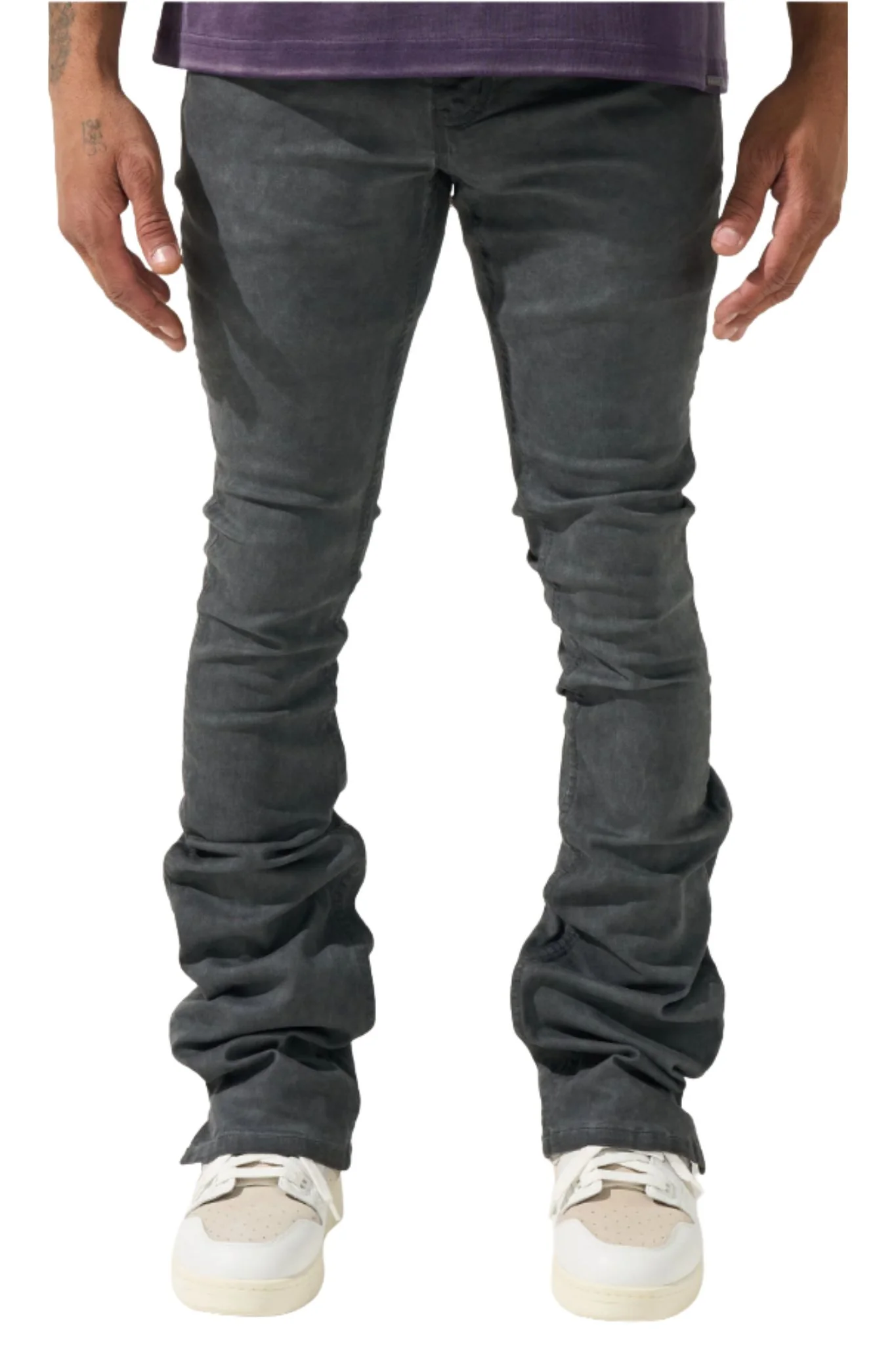 SERENEDE | "Lead" Stacked Jeans
