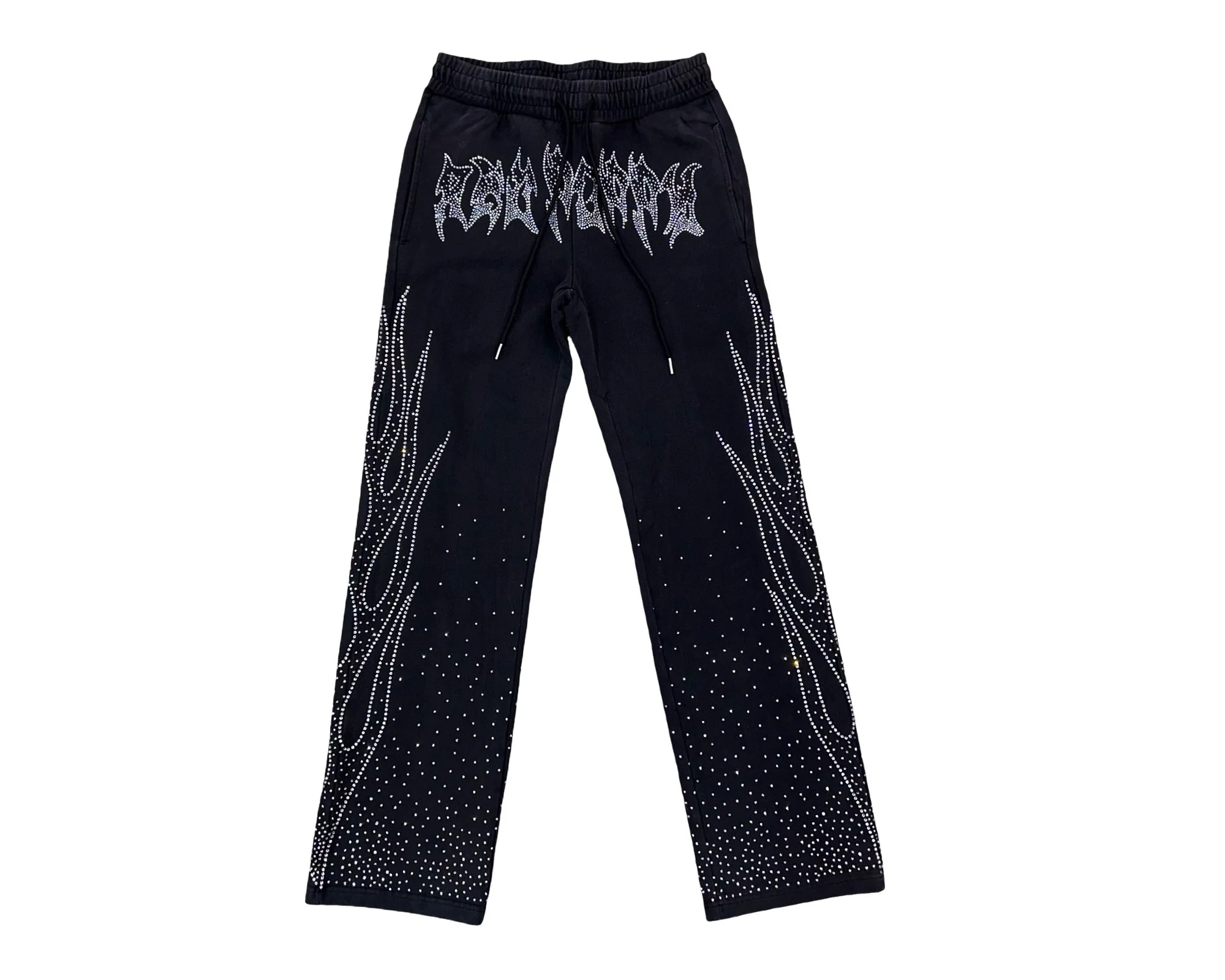 Red Poppy Men's Sweatpants - Black - Image 2