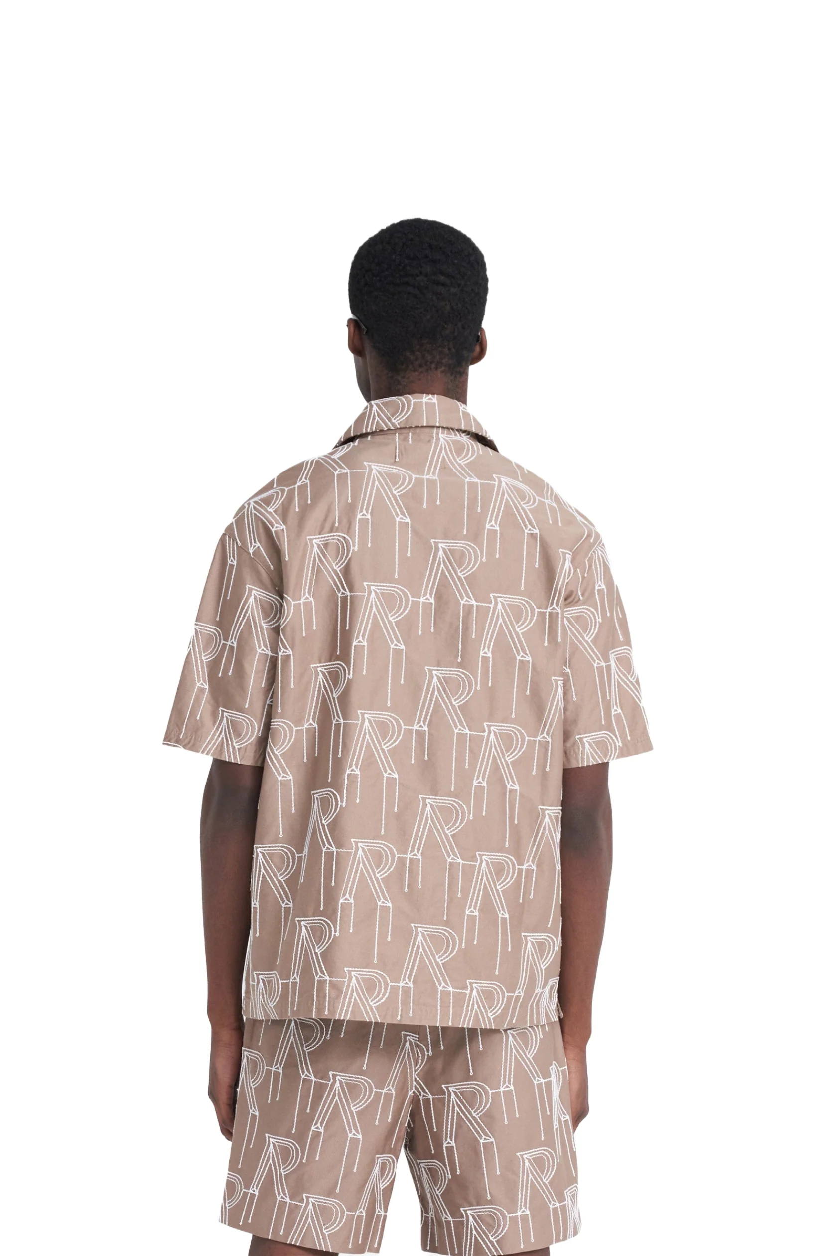 REPRESENT EMBROIDERED INITIAL OVERSHIRT - Image 3