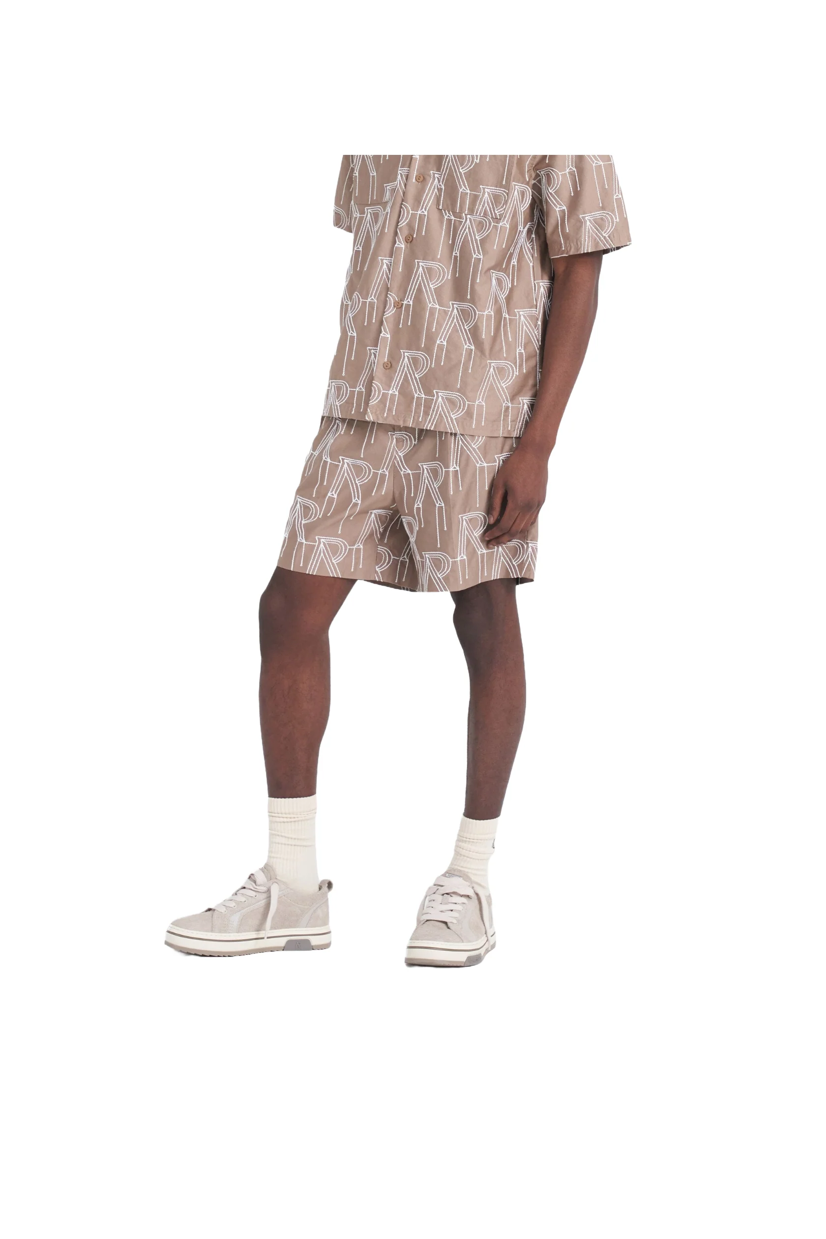 REPRESENT EMBROIDERED INITIAL TAILORED SHORT - Image 2
