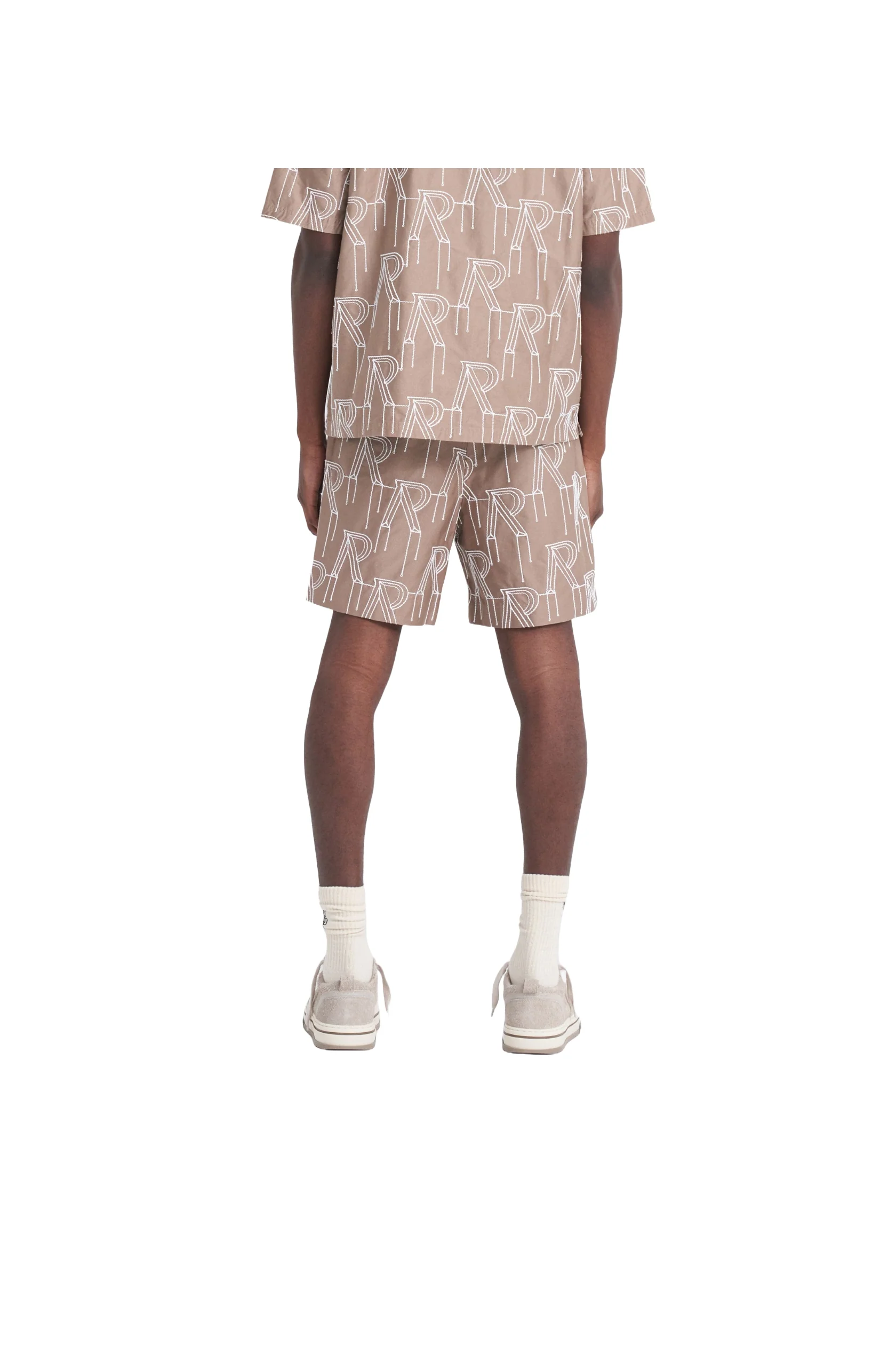 REPRESENT EMBROIDERED INITIAL TAILORED SHORT - Image 3
