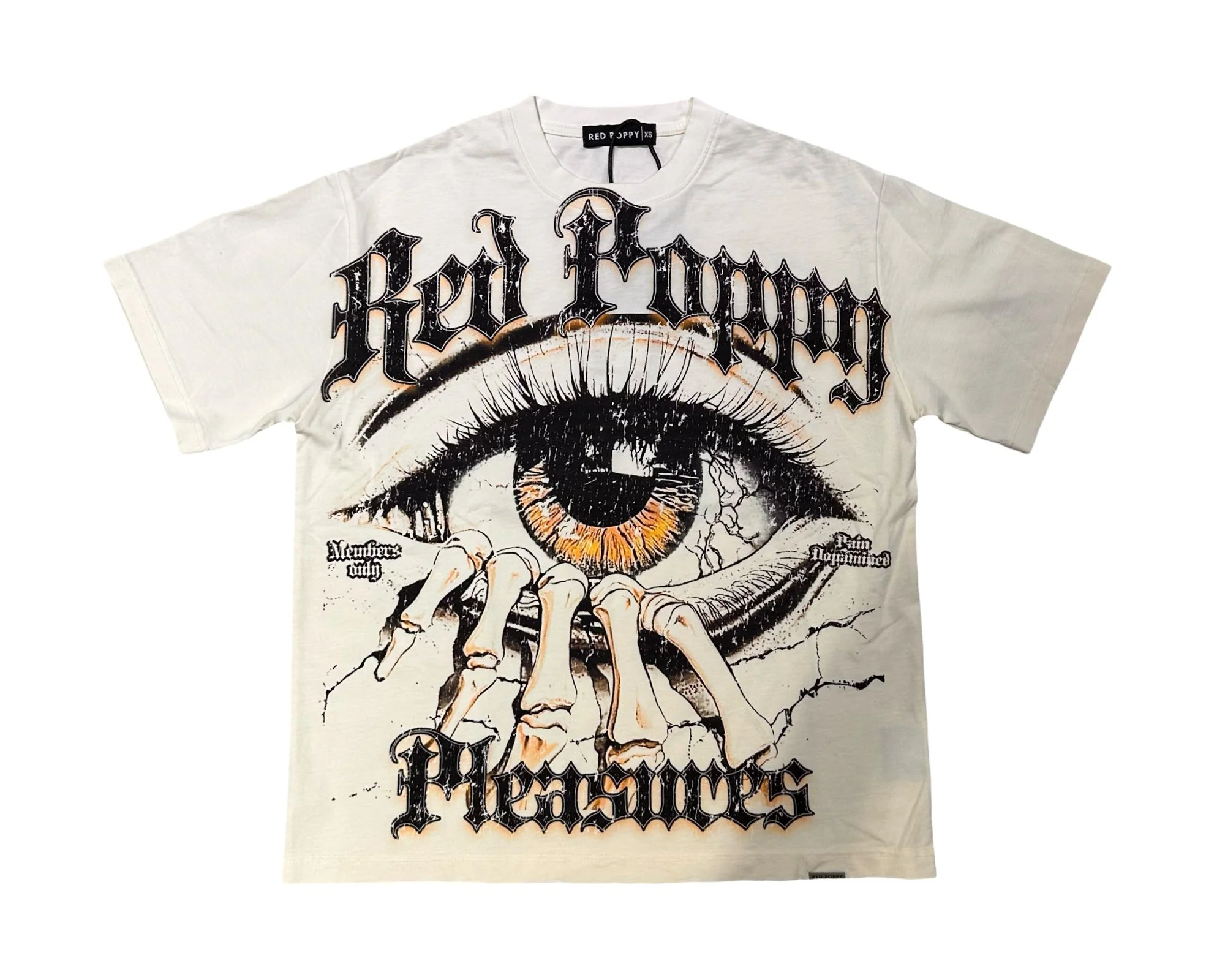Red Poppy T-Shirt - White