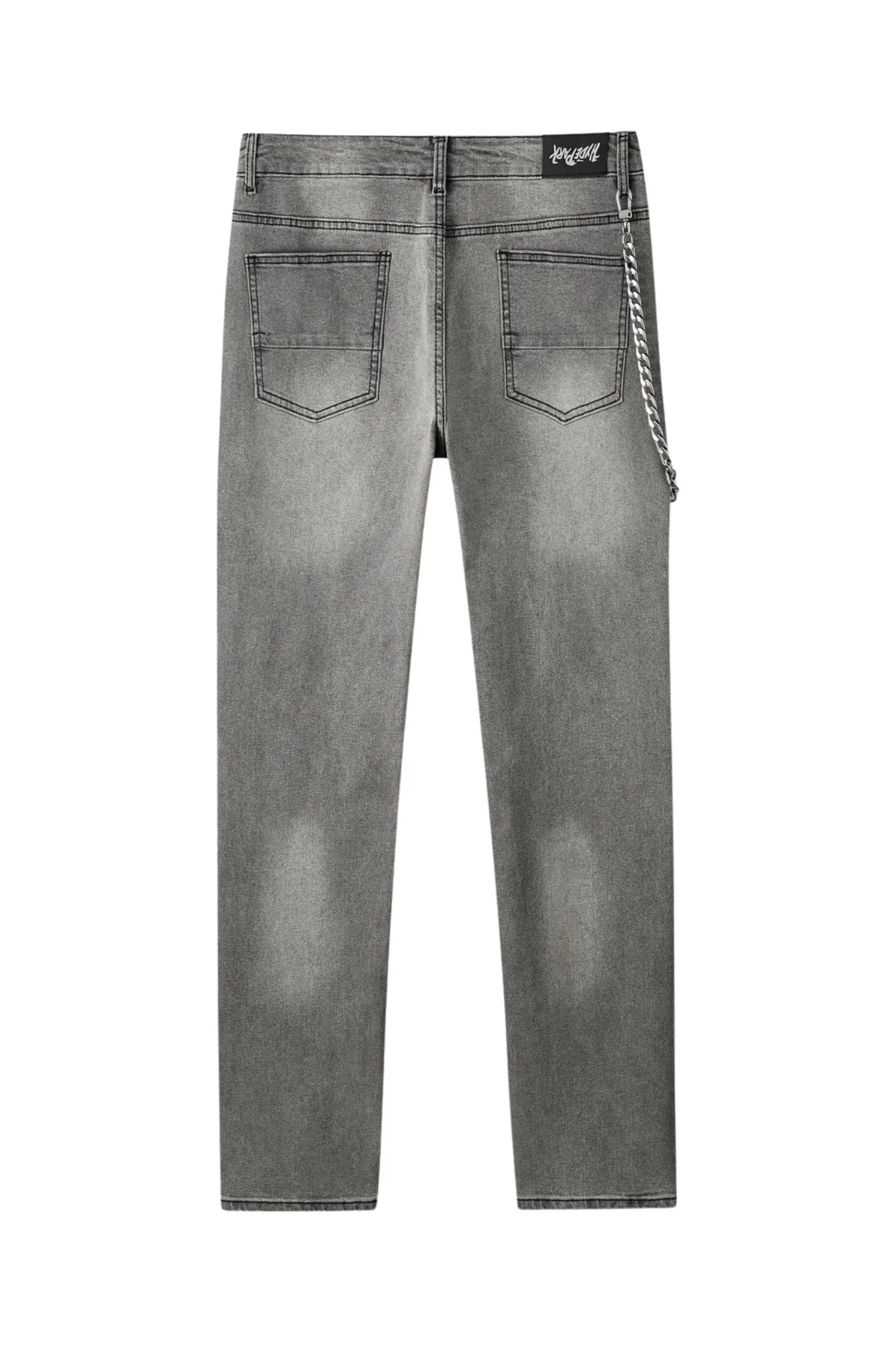 HYDE PARK | Studded Park Velocity Denim Pants - Grey - Image 2