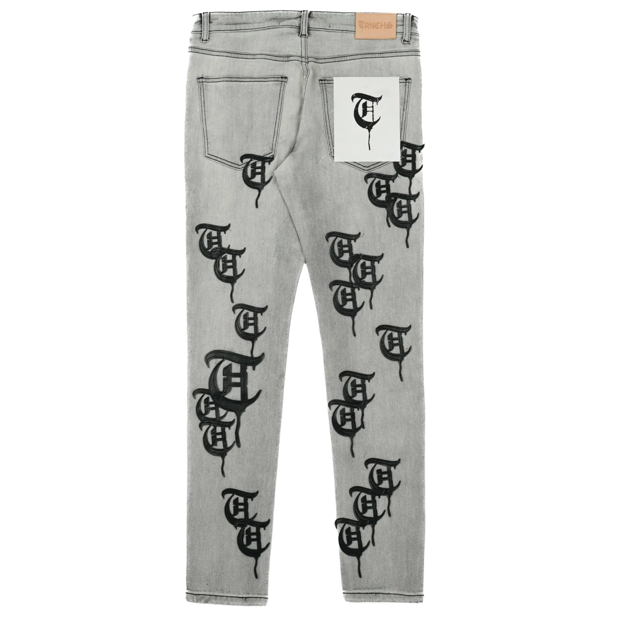 TRNCHS Kalib Light Grey Wash Denim - Image 2