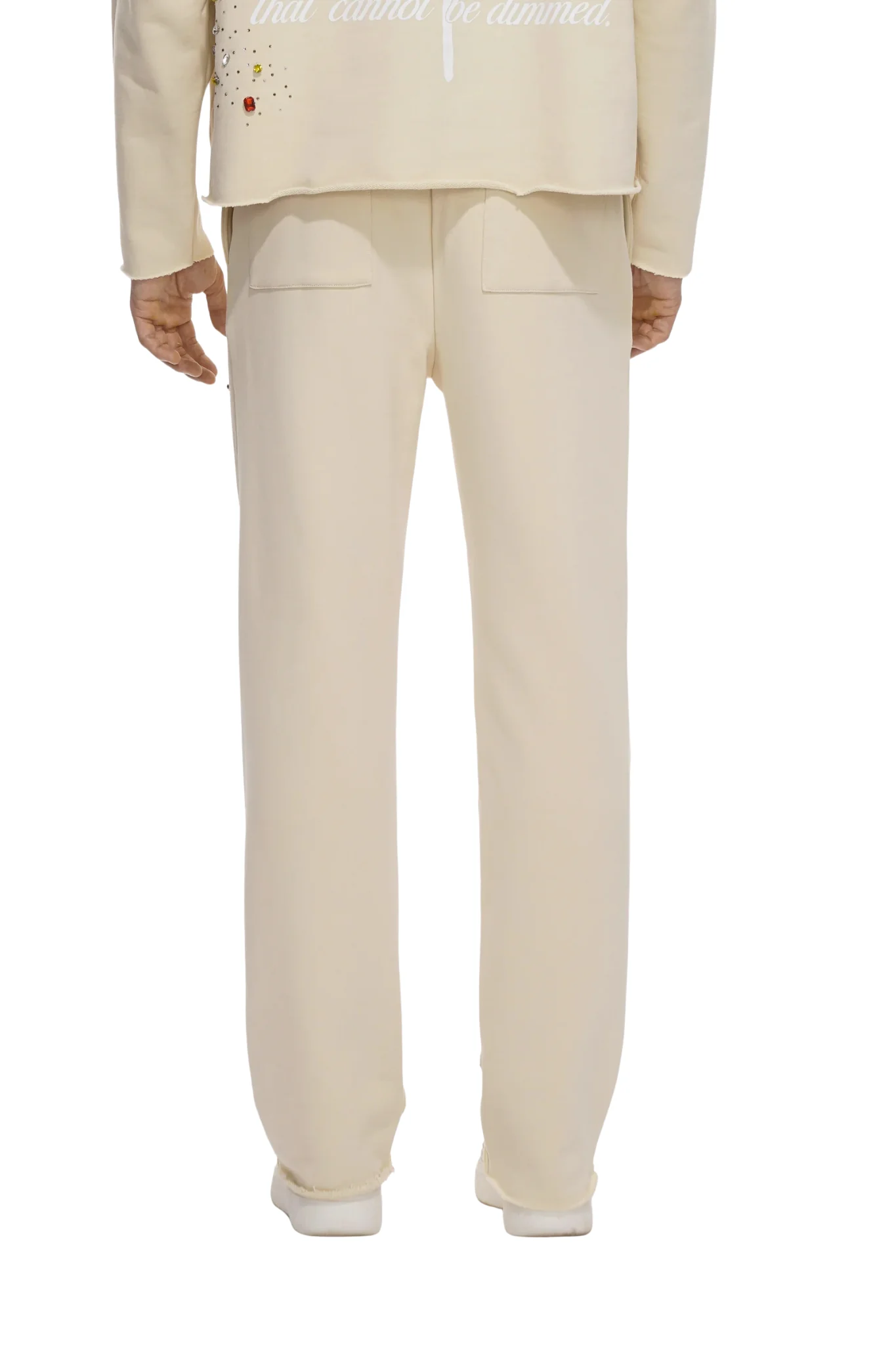 Trnchs | Blood Diamond Cream Sweat Pant - Image 2
