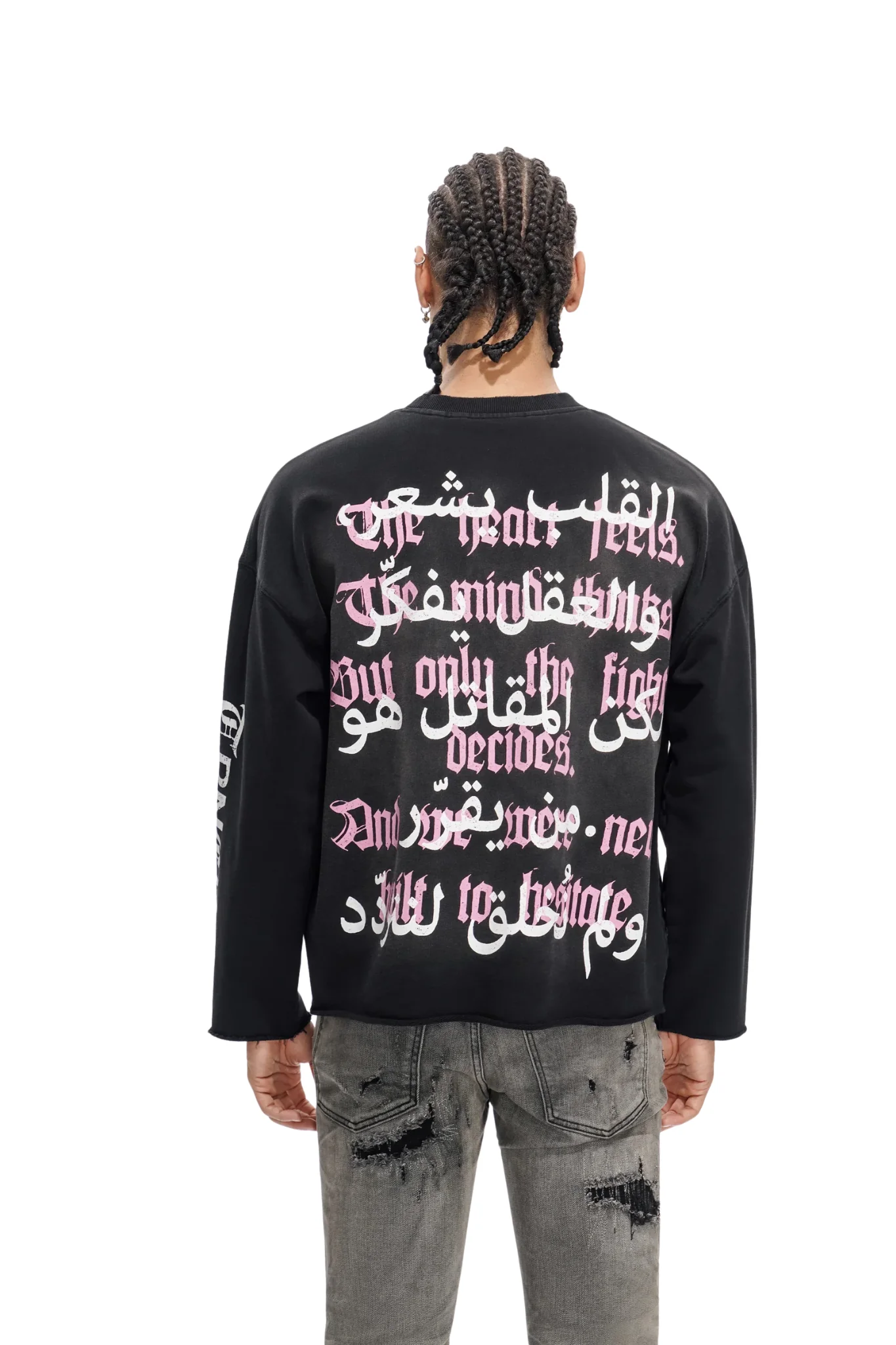 Trnchs | "Heart & Mind" Black Sweater - Image 2