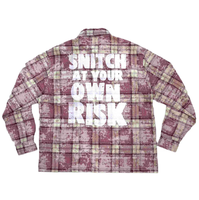 TRNCHS FATAH RED BUTTON UP - Image 3