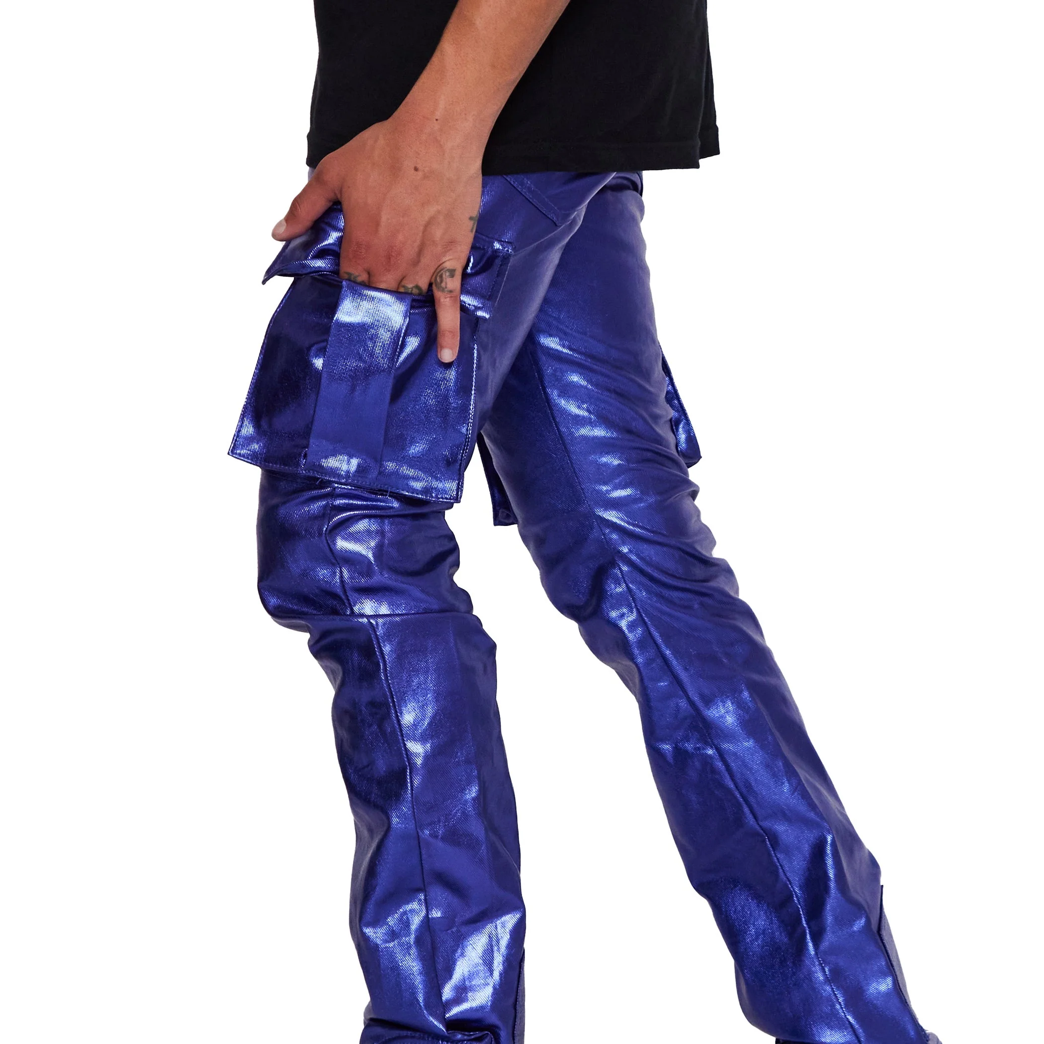 VALABASAS "VAN GOHA" STACKED JEANS - Image 4