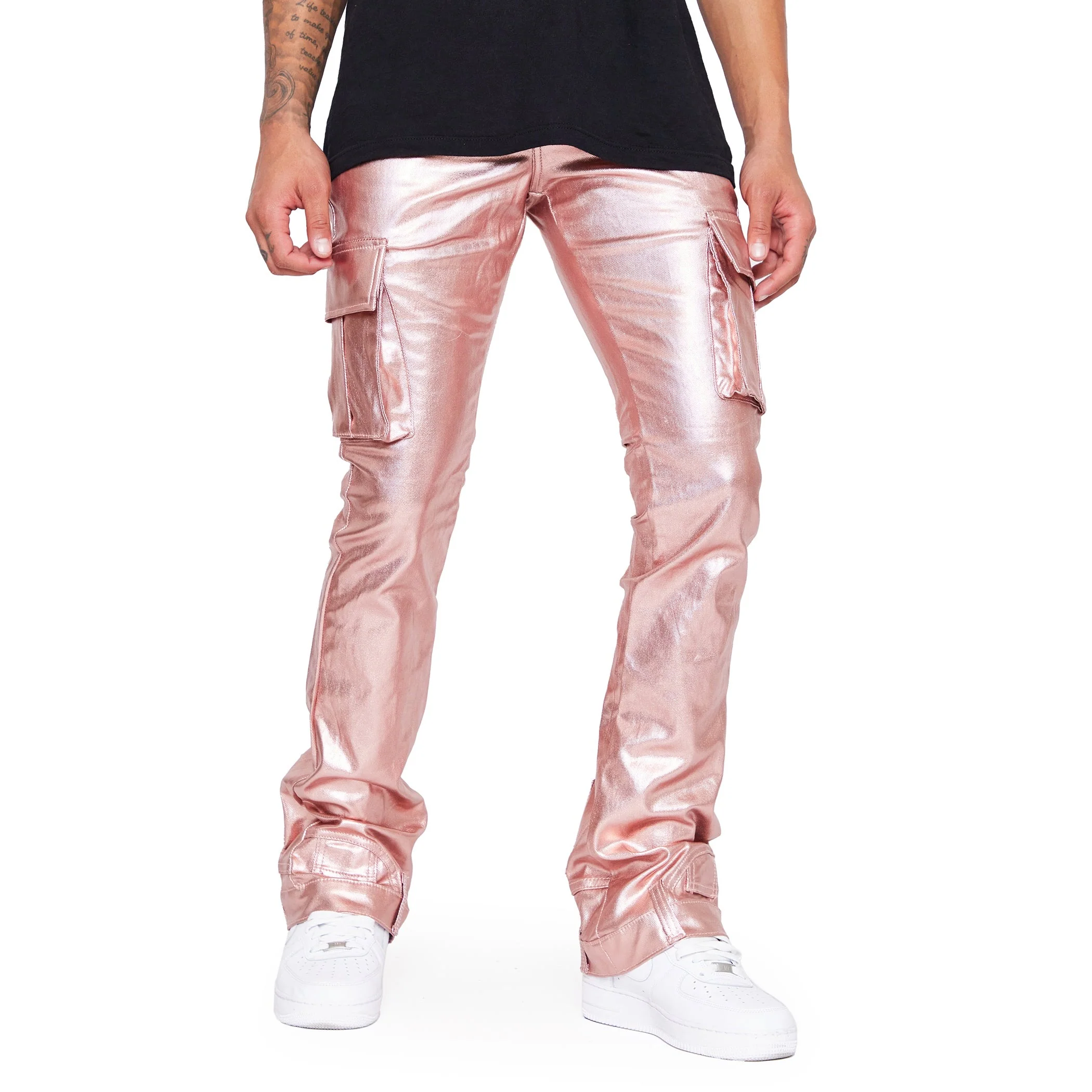 VALABASAS "VAN GOHA" STACKED JEANS - Image 5