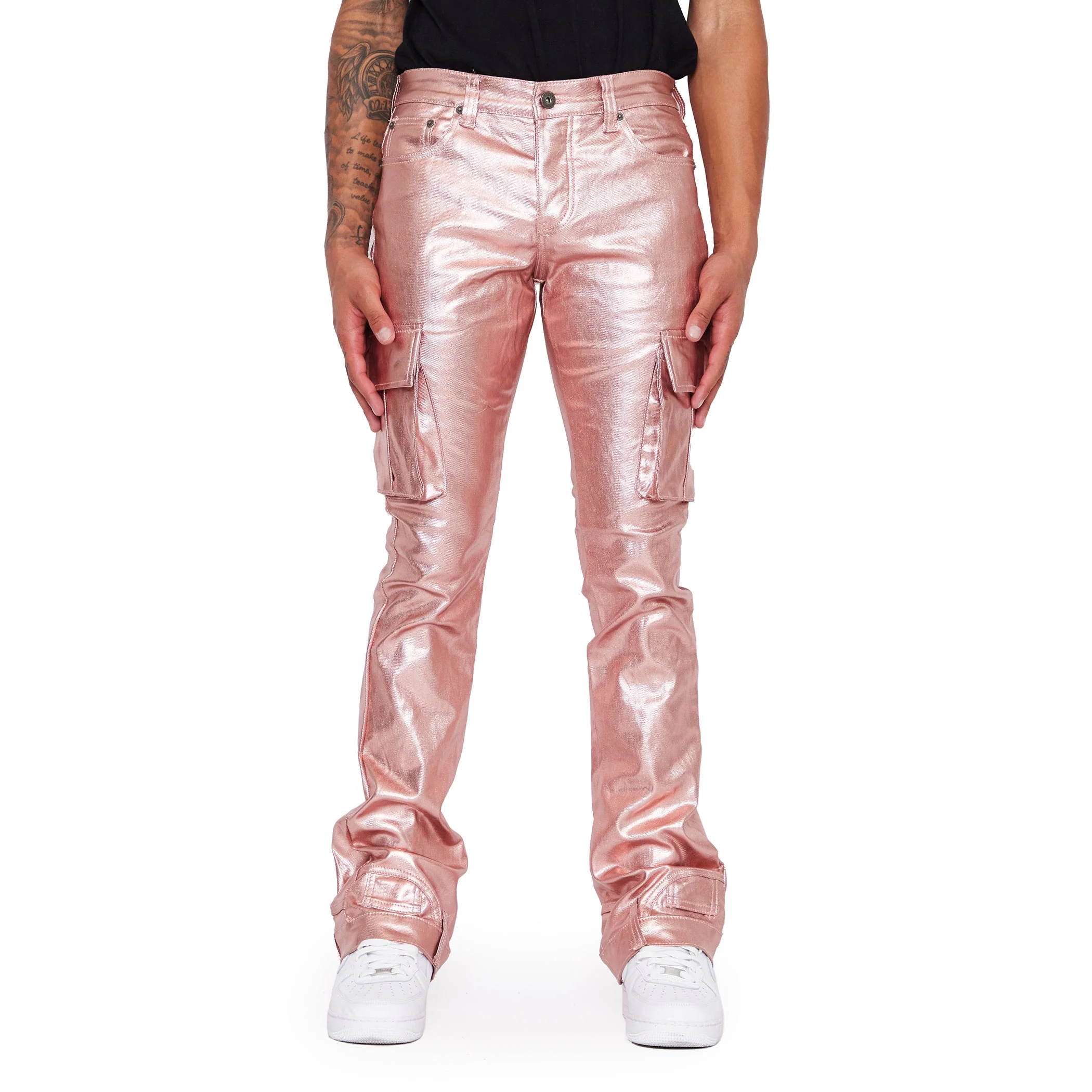 VALABASAS "VAN GOHA" STACKED JEANS - Image 6