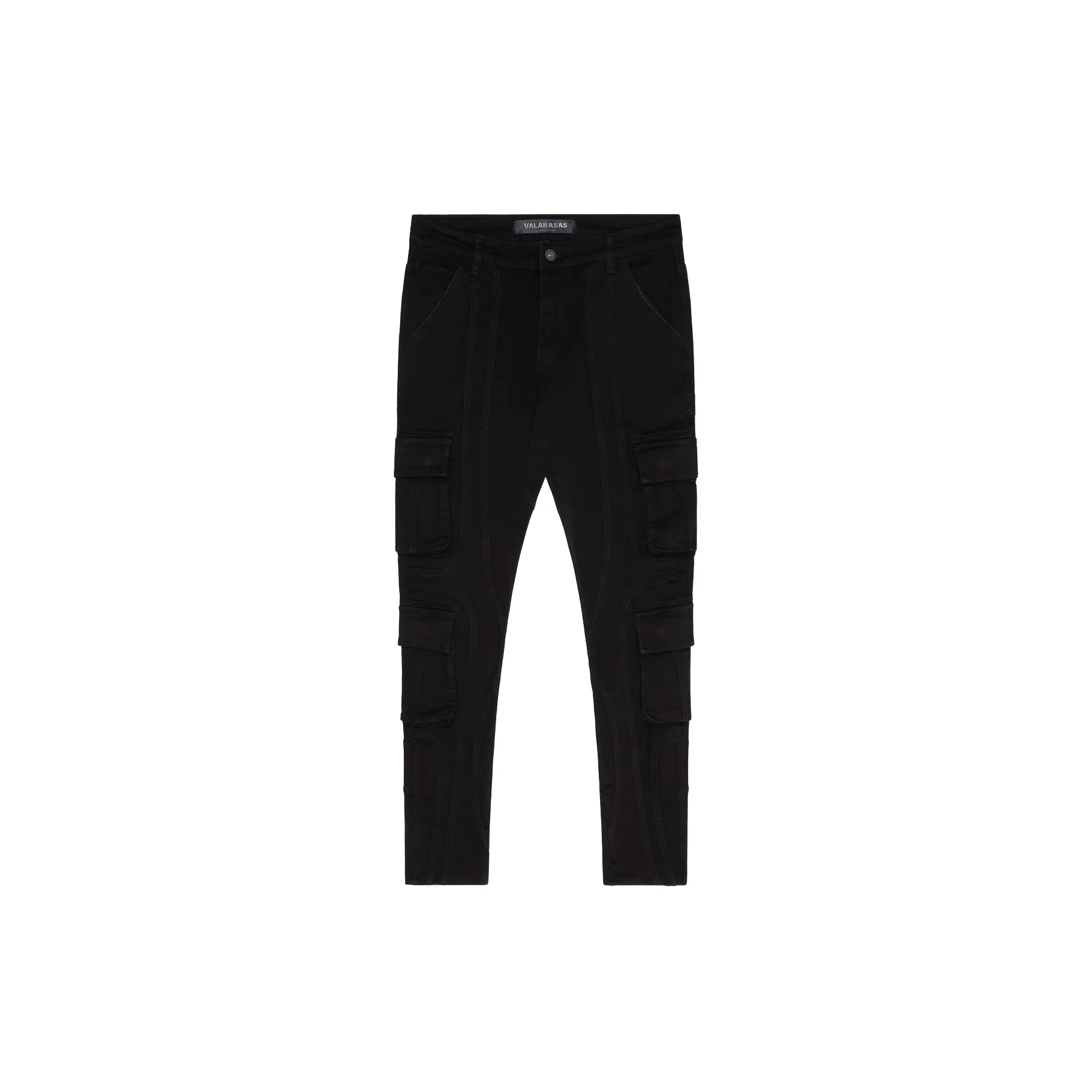 VALABASAS PATCHFADE SKINNY JEANS