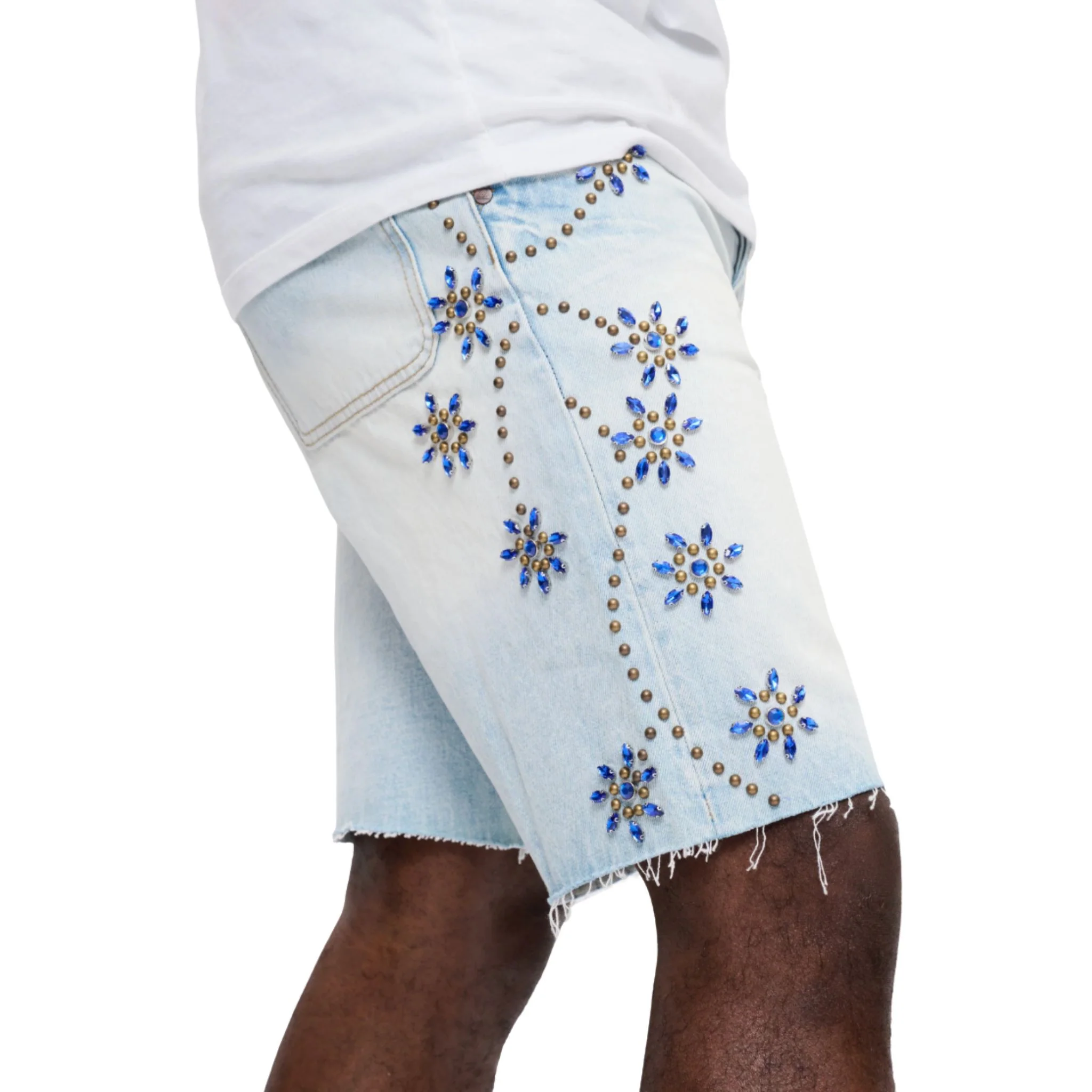 VALABASAS TURNING DENIM SHORTS - Image 3