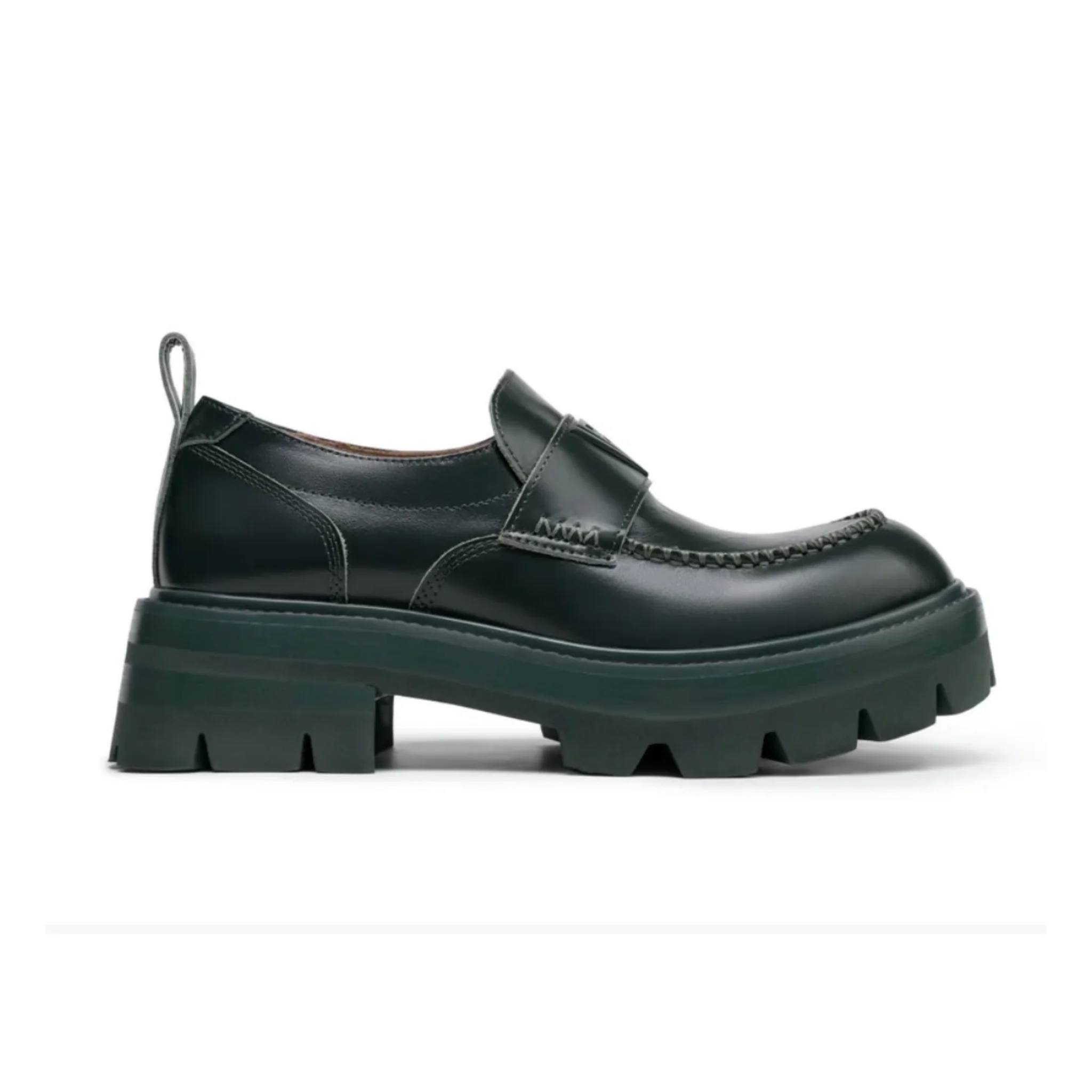 VALABASAS | Reigi Loafer Deep Green - Image 2