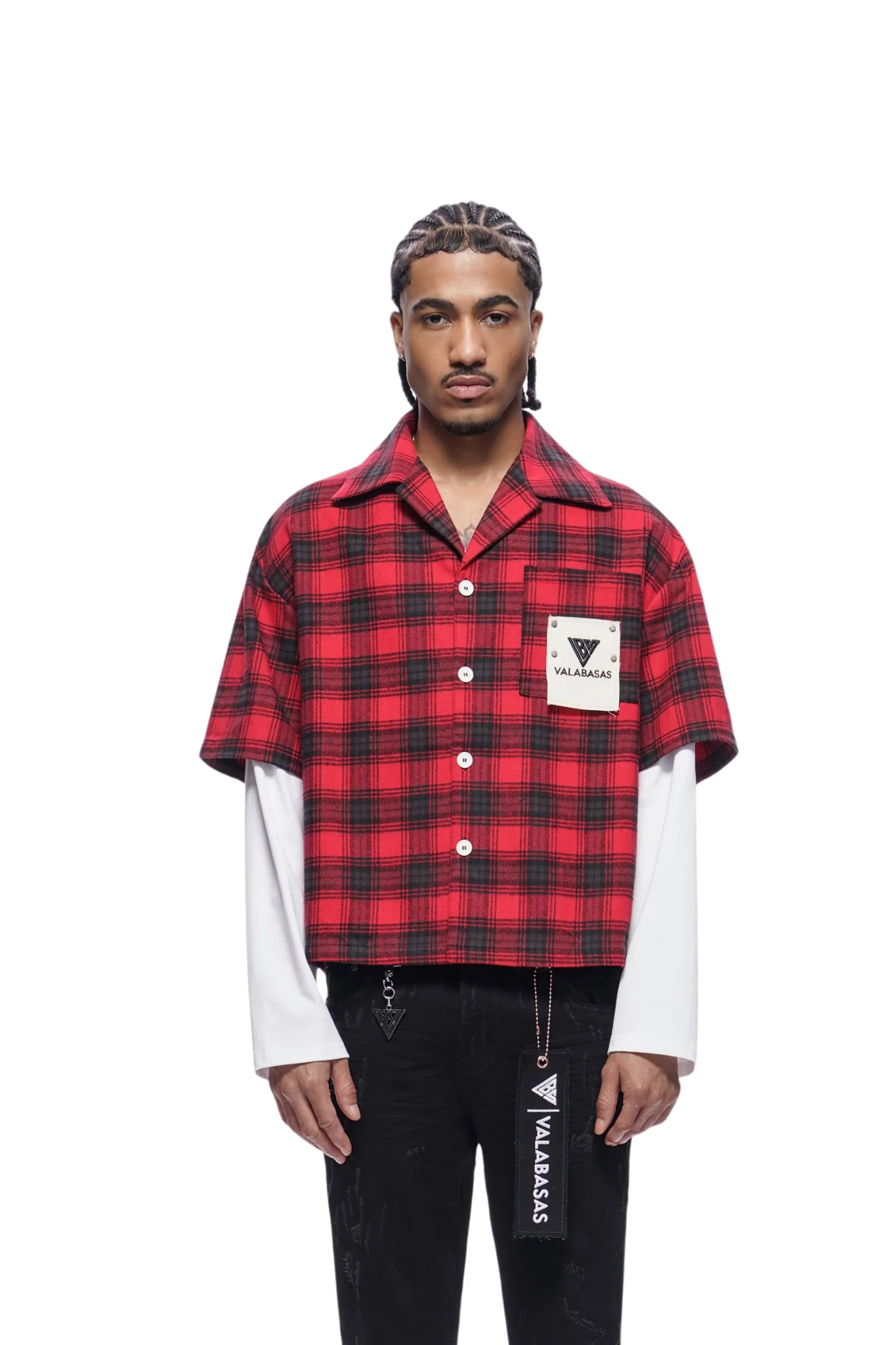 VALABASAS | "Rip" Double Layered Flannel - Image 3
