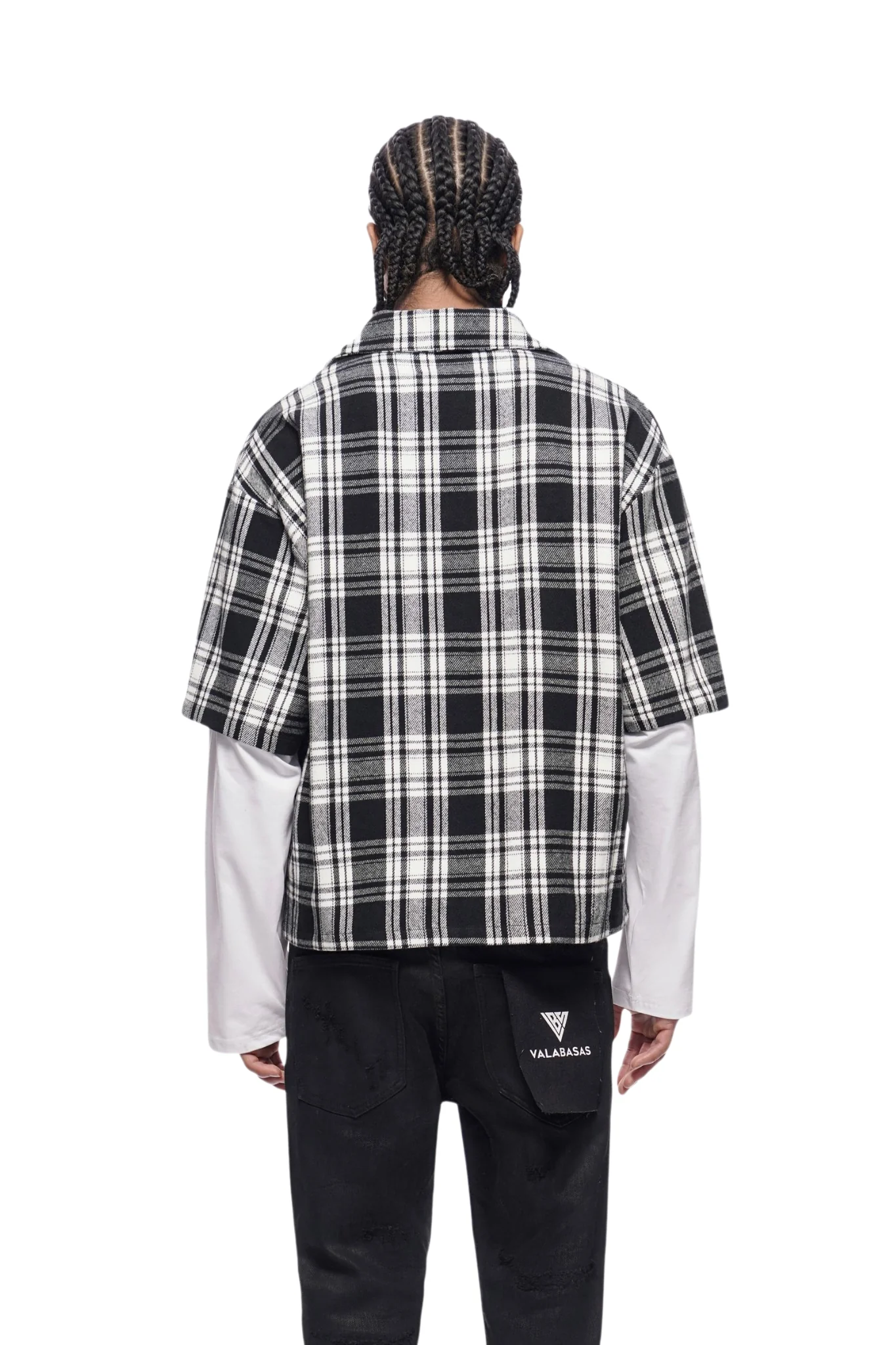 VALABASAS | "Rip" Double Layered Flannel - Image 4
