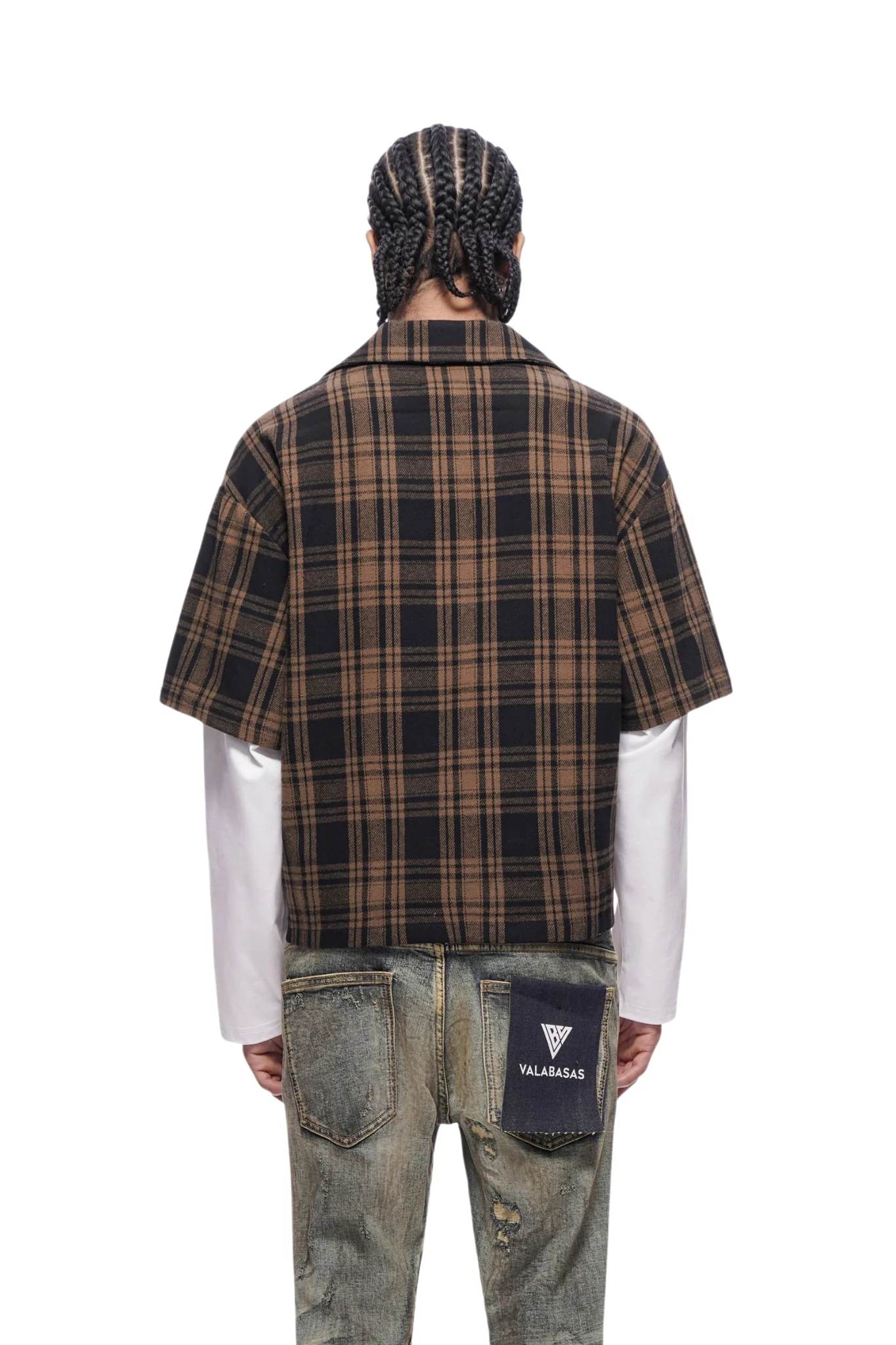 VALABASAS | "Rip" Double Layered Flannel - Image 6