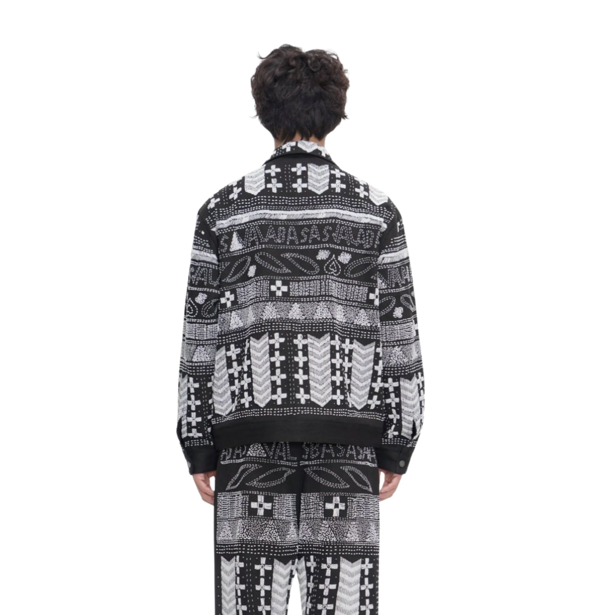 VALABASAS | Time Black Multi Hand Beaded - Image 8
