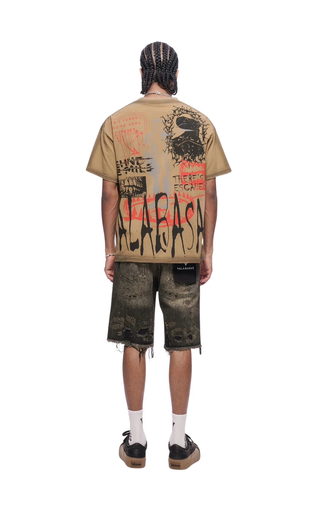VALABASAS | "Clipped" Denim Shorts - Image 8