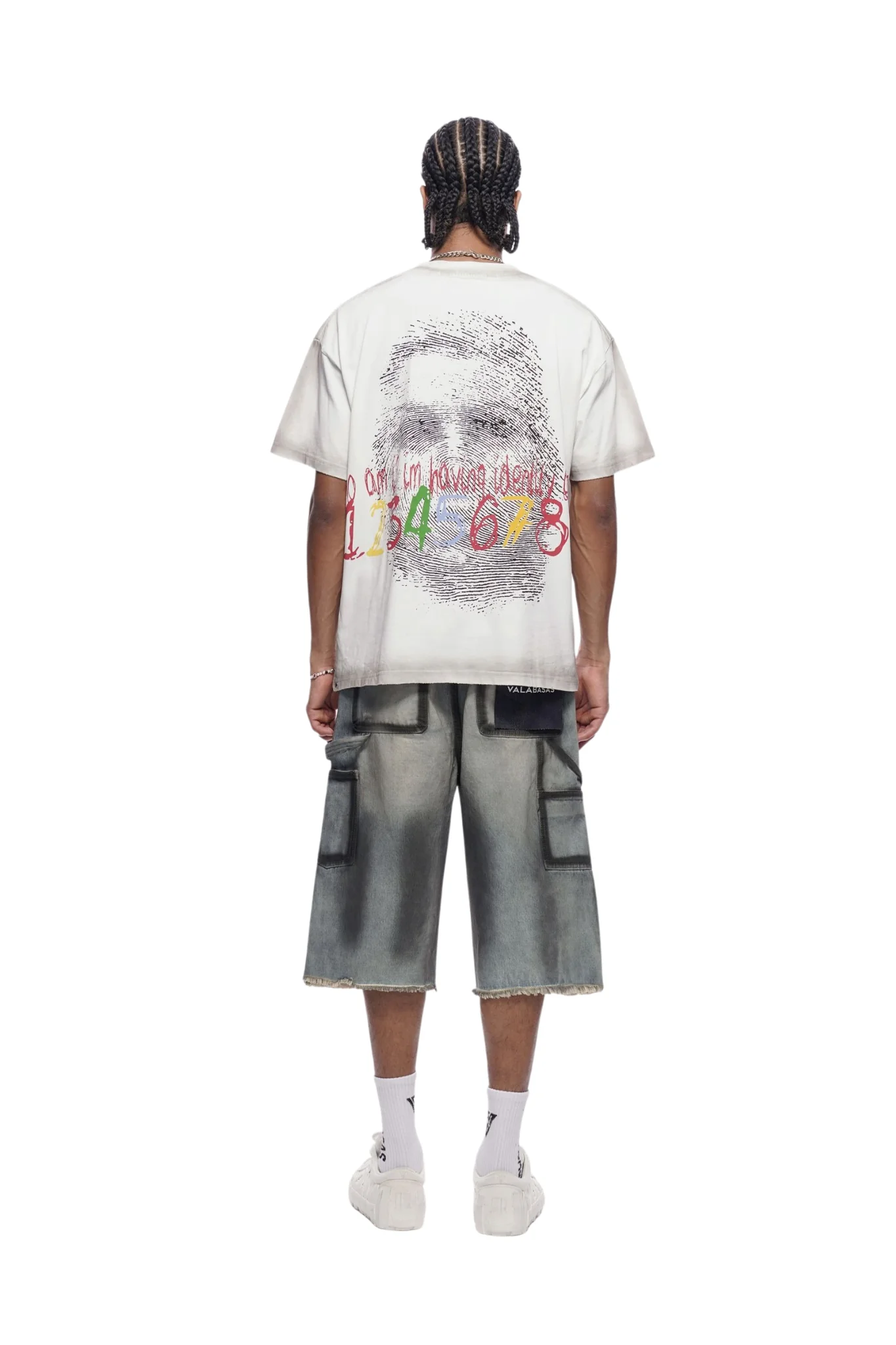 VALABASAS | "Revolt" Baggy Denim Shorts - Image 2