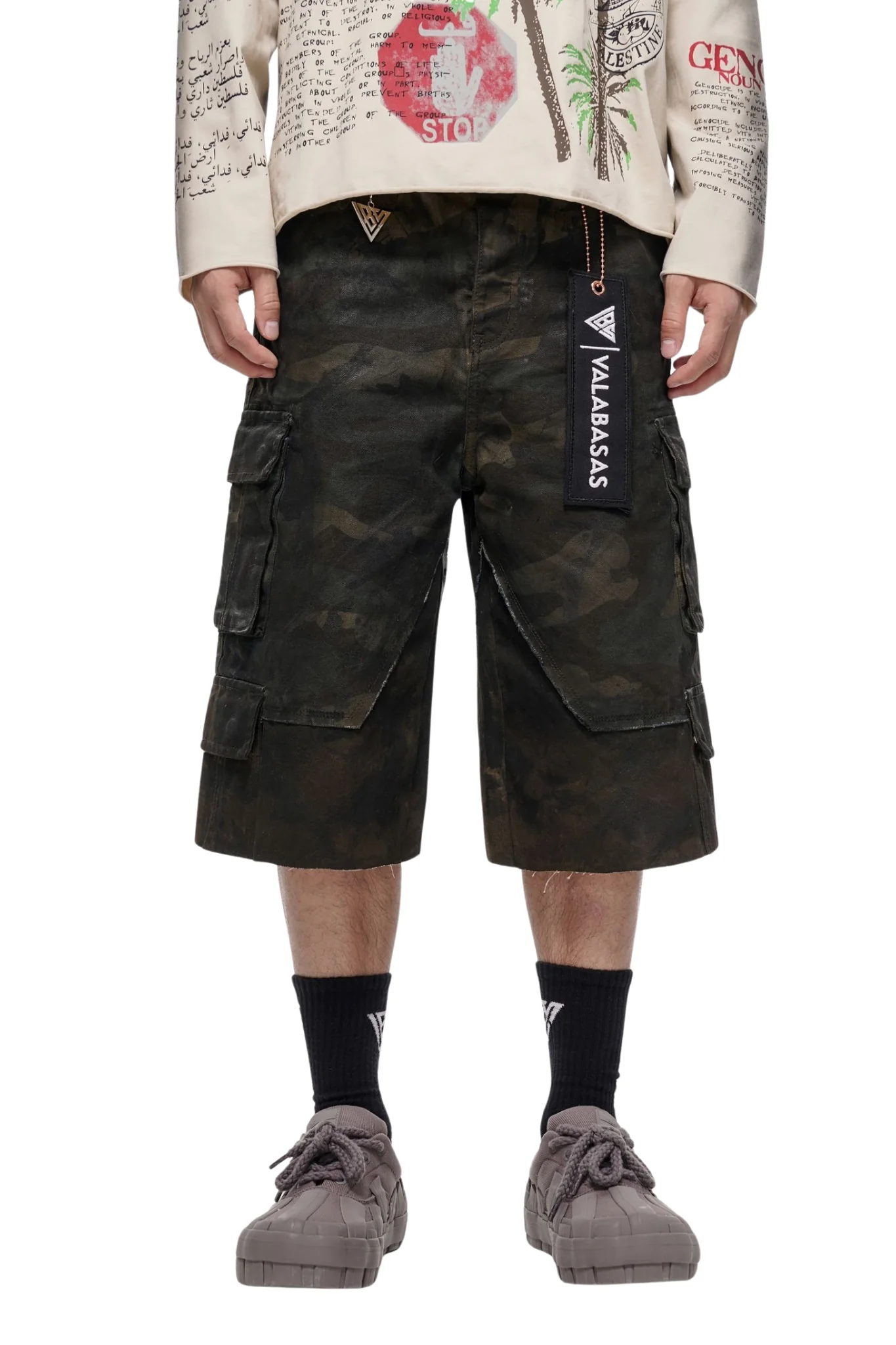 VALABASAS | "Static" Denim Shorts