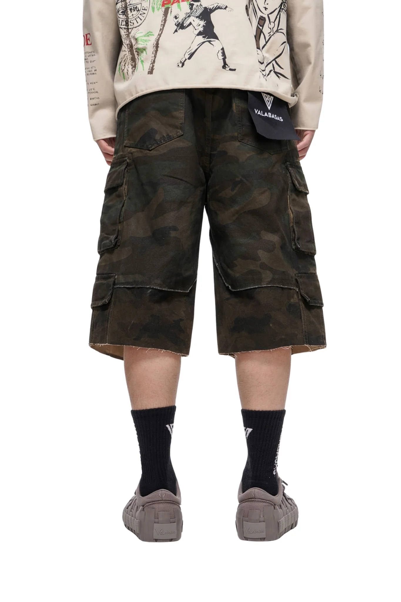 VALABASAS | "Static" Denim Shorts - Image 2